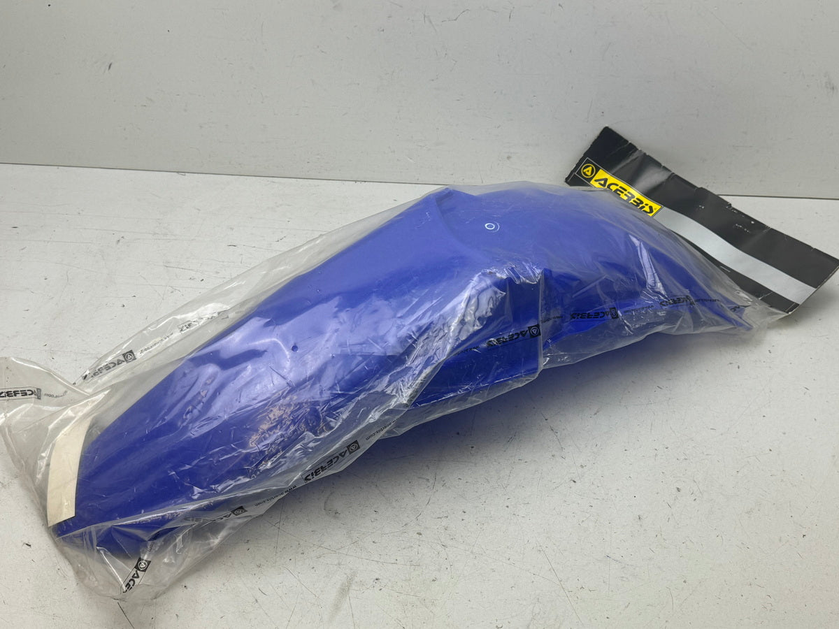 Yamha YZ 125 250 Kotflügel hinten Fender Cross Enduro Schutzblech blau NEU