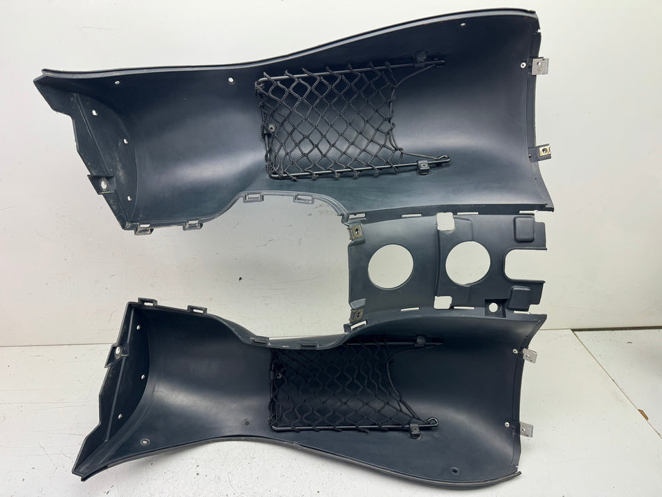 BMW C1 125 200 ABS Leg Shield Fairing Footwell Knee Trim Luggage Net