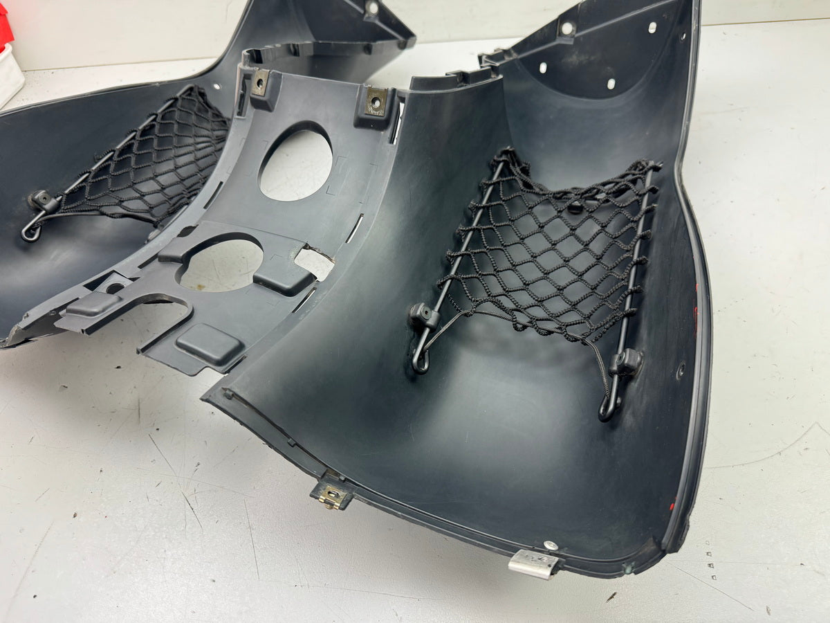 BMW C1 125 200 ABS Leg Shield Fairing Footwell Knee Trim Luggage Net