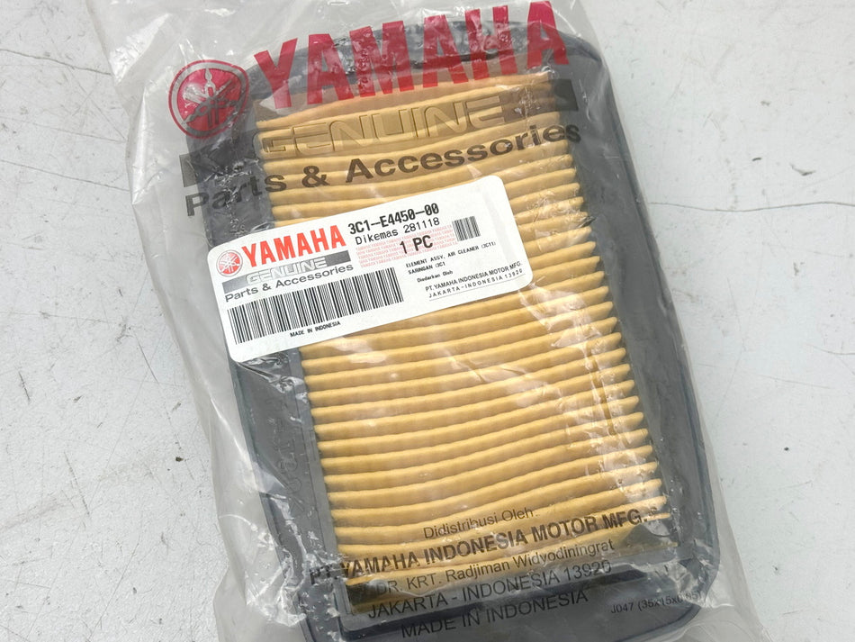 YAMAHA WR 125 R X YZF R MT - Filtro de aire original (para caja de filtro) original NUEVO
