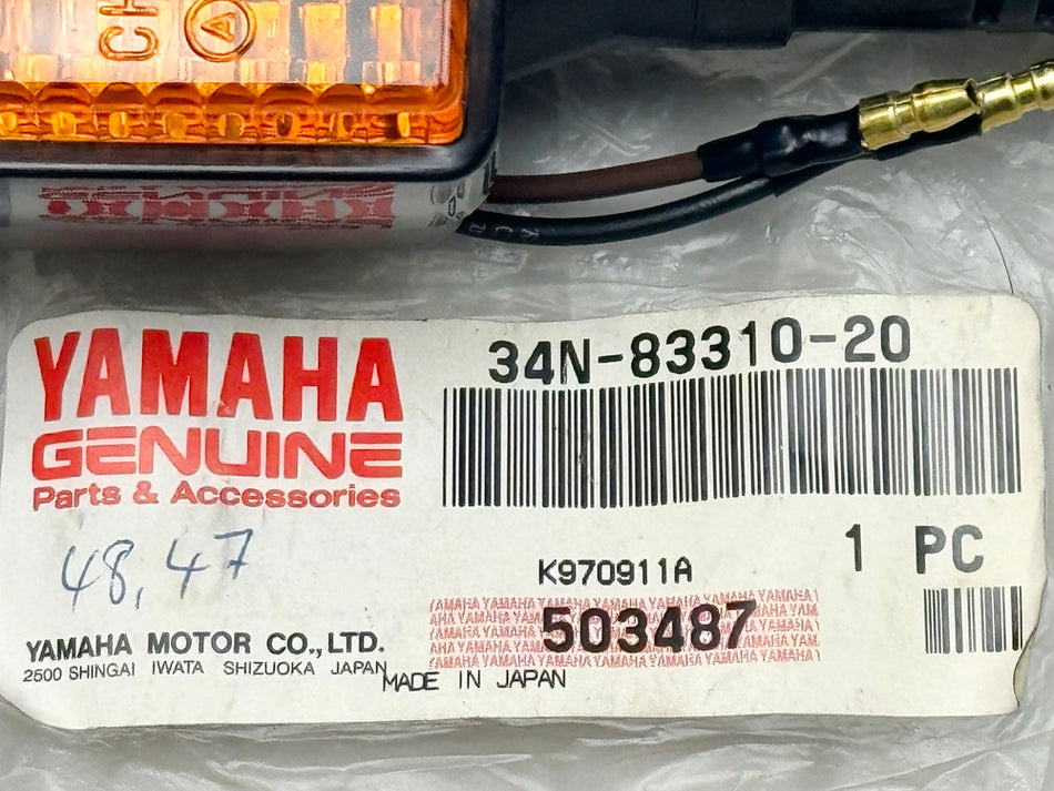 Intermitente Intermitente Yamaha Cristal Intermitente Original 34N-83310-20 DT 80 LC - NUEVO