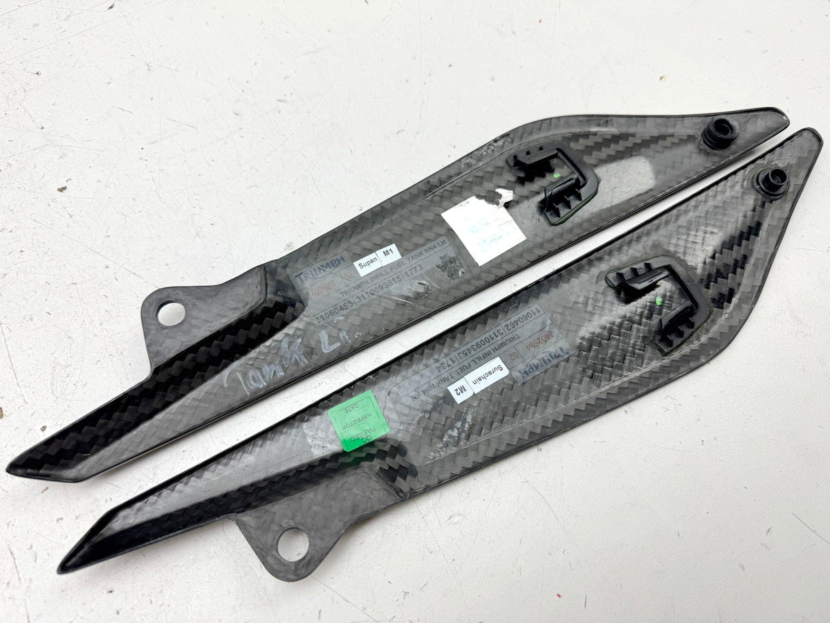TRIUMPH SPEED TRIPLE 1050 R ABS NN01 Fairing Tank left right Carbon Cover
