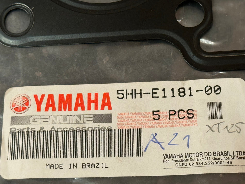 YAMAHA TT XT original Dichtung Zylinderkopf 1 Motor Zylinder - NEU