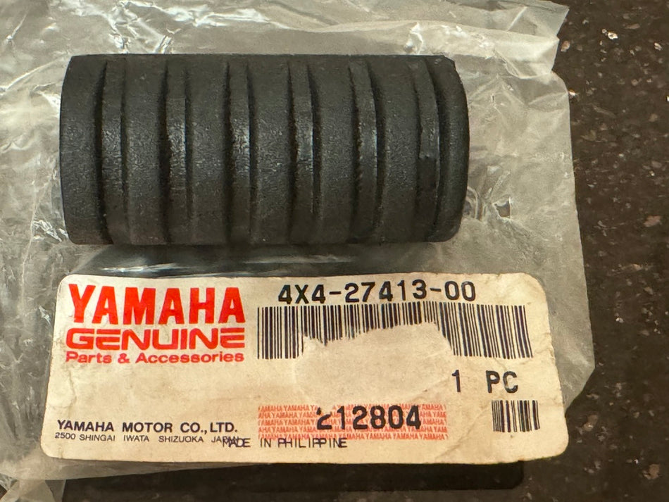 YAMAHA PW50 original Deckel Fußraste Gummi Fußrastengummi Fahrer - NEU