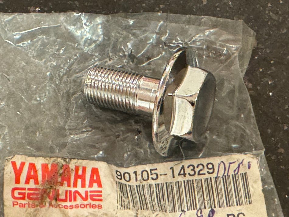 YAMAHA DT XT original Schraube mit Scheibe Lenkung Gabelbrücke - NEU