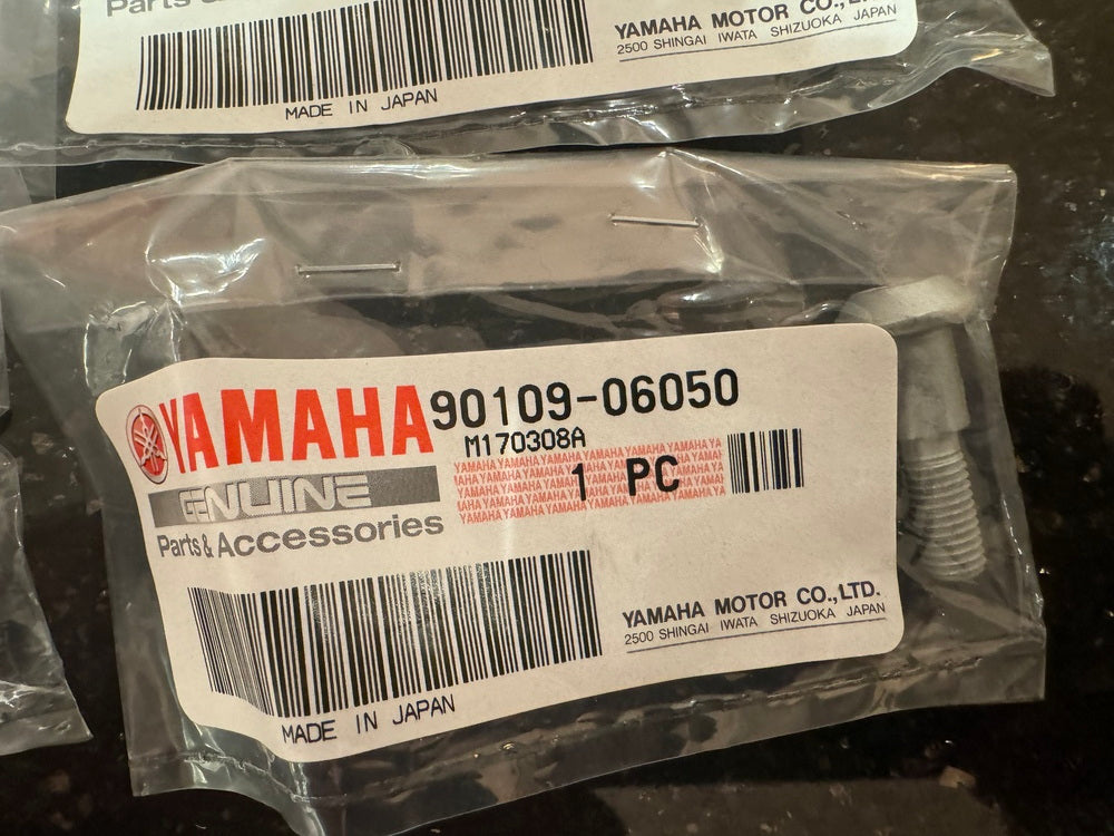 YAMAHA XV XVS original Schrauben Bremsscheibe Satz 6 Stück - NEU