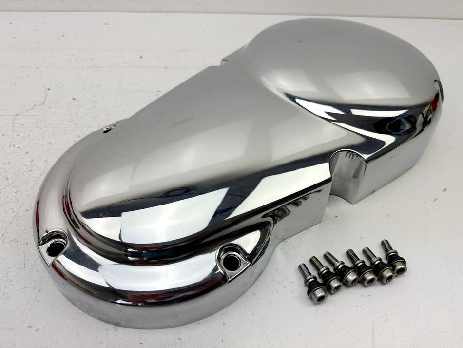 KAWASAKI VN 900 B 11A CLASSIC Motordeckel links Cover Motor Chrom Deckel Blende
