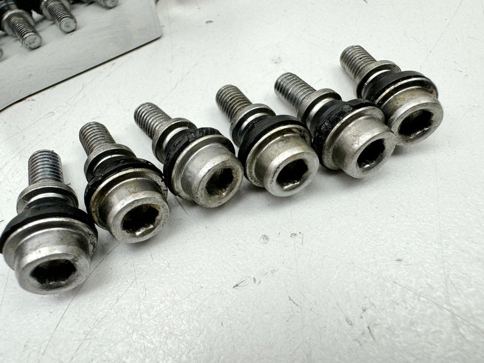 KAWASAKI VN 900 B 11A CLASSIC Motordeckel links Cover Motor Chrom Deckel Blende