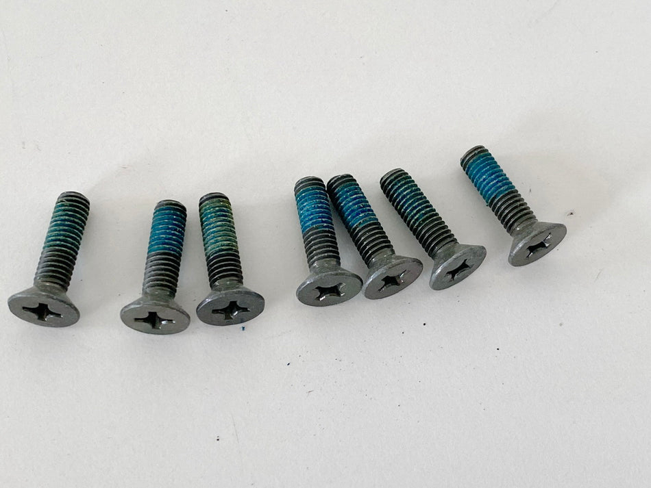 YAMAHA VT XV YFM original Screw Countersunk Screw 7 pieces Engine - NEW