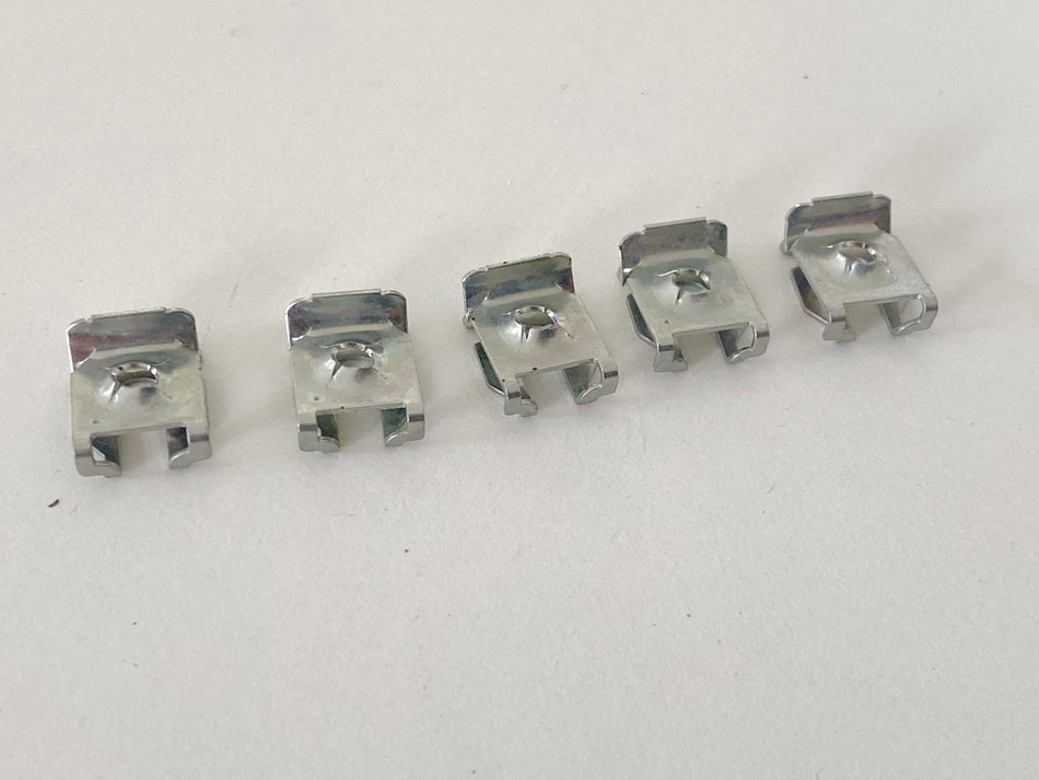 YAMAHA CW VP YZF YQ Tuerca de clip C original Tuerca de muelle 5 piezas - NUEVO
