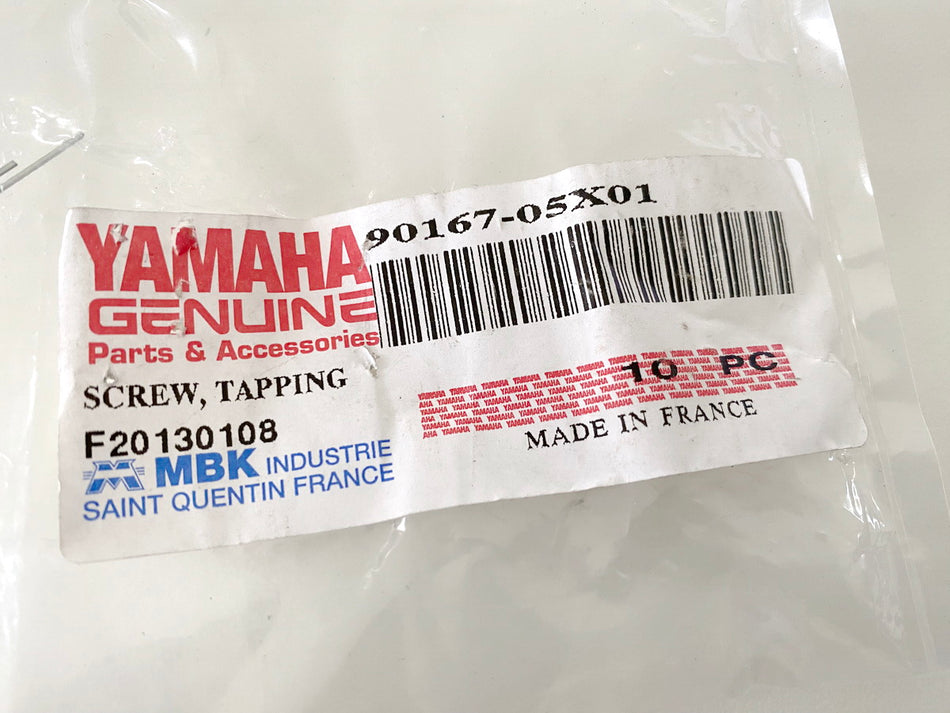 YAMAHA EW VP YQ YZF original Blechschraube Schrauben Screw - 14 Stück