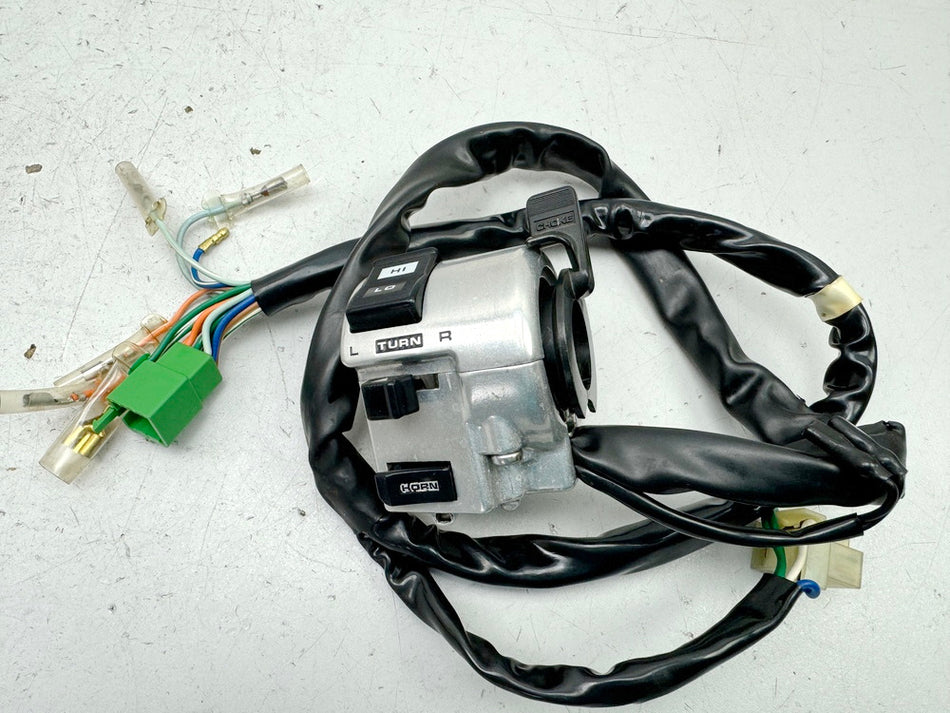 HONDA VT 1100 SC18 Shadow Conmutador de manillar izquierdo Interruptor Luz Claxon Palanca de estrangulador
