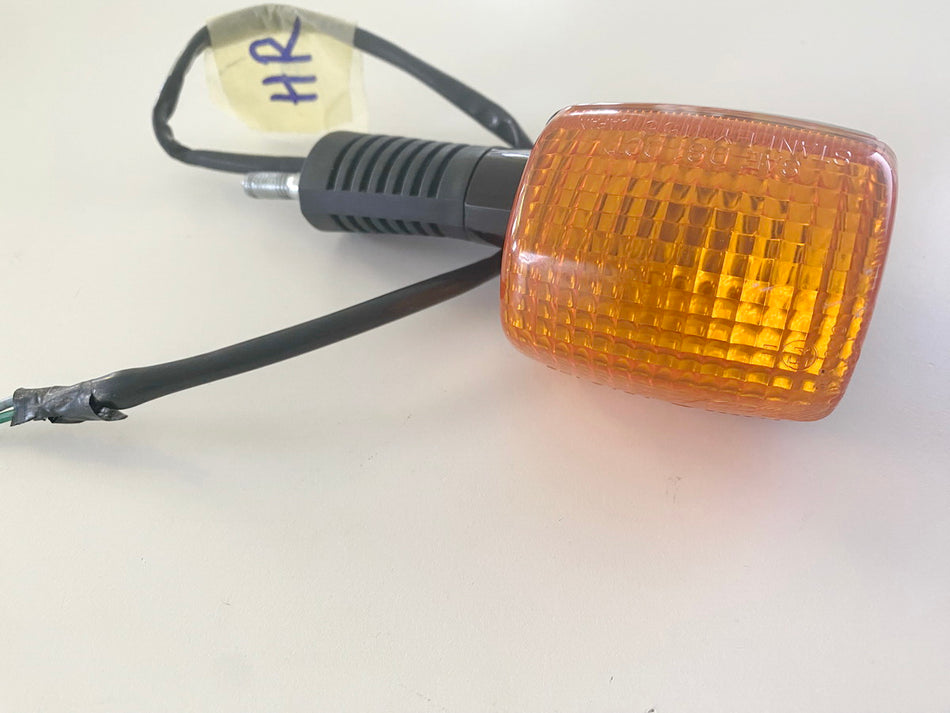 HONDA NTV 650 RC33 REVERE Intermitente trasero derecho Intermitente Intermitente de cristal original