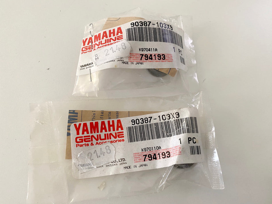 YAMAHA DT TT WR YZ original Bushing Linkage Collars 2 pieces - NEW