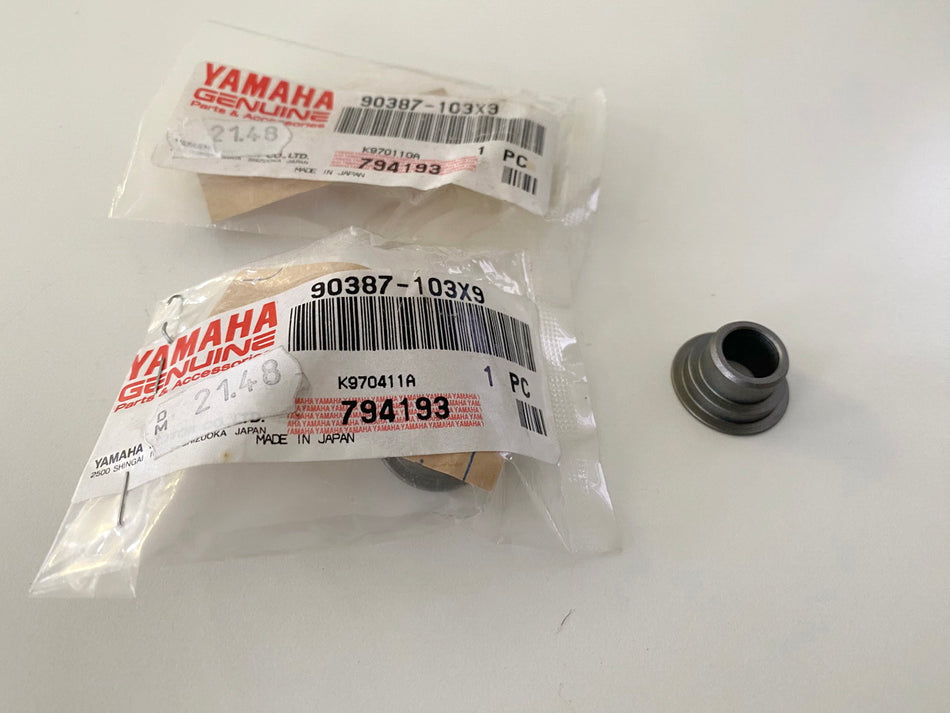 YAMAHA DT TT WR YZ original Bushing Linkage Collars 2 pieces - NEW