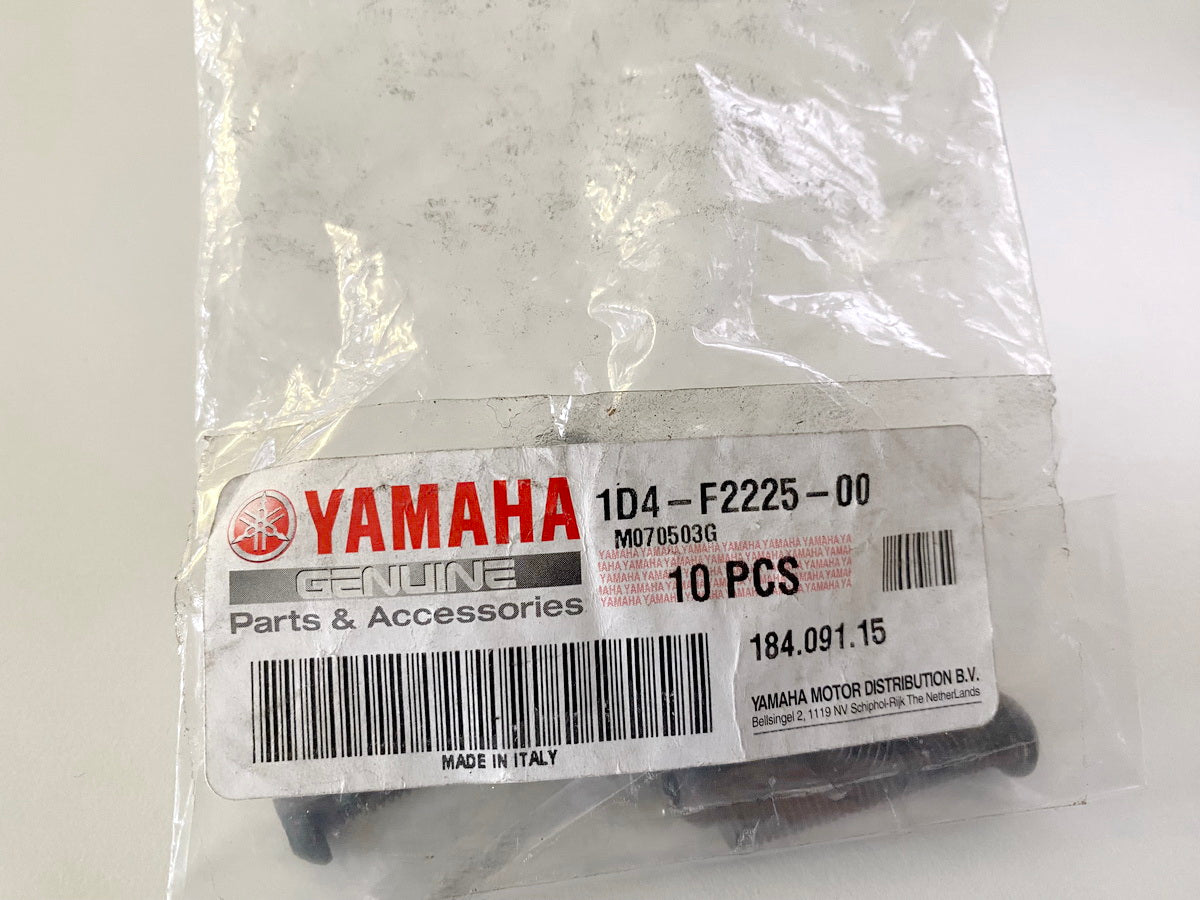 YAMAHA DT50 XT125 original Retaining Ring Screw Screws Bolt 9 Pieces - NEW