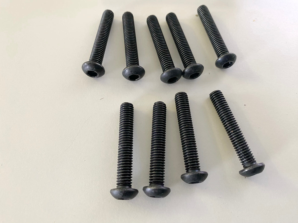 YAMAHA DT50 XT125 original Retaining Ring Screw Screws Bolt 9 Pieces - NEW