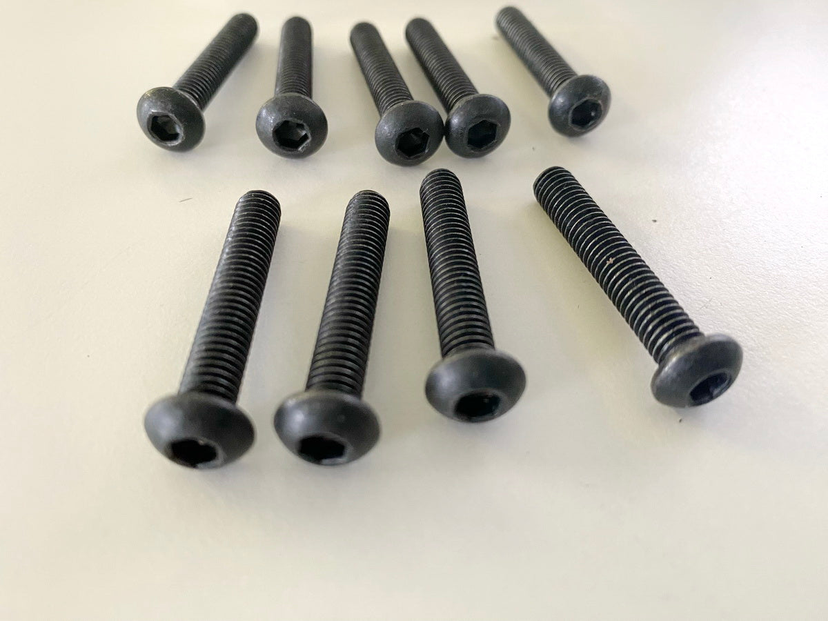 YAMAHA DT50 XT125 original Retaining Ring Screw Screws Bolt 9 Pieces - NEW