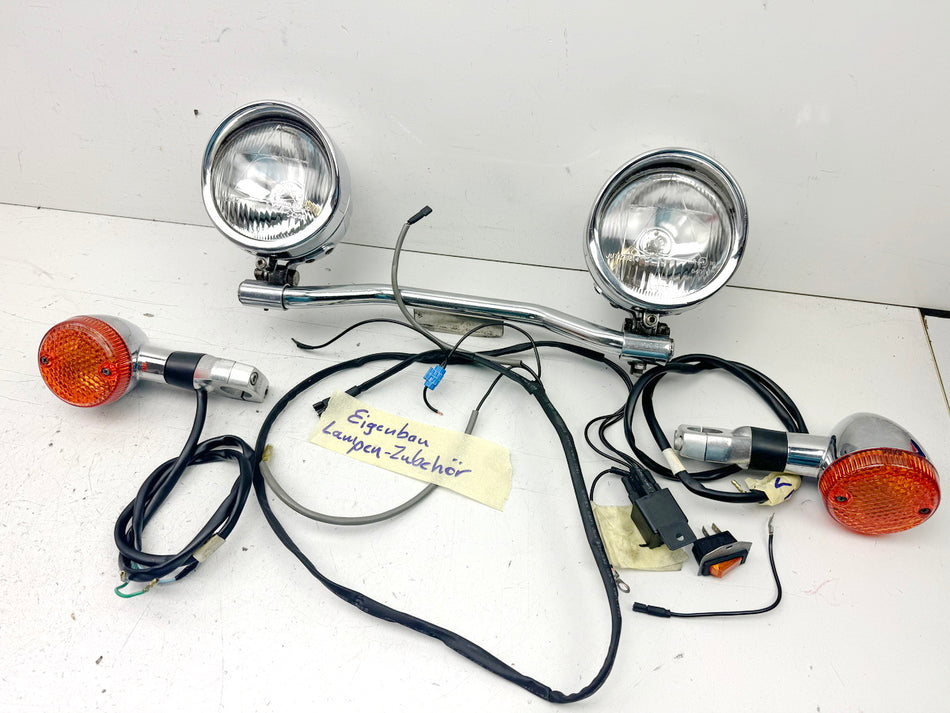 HONDA VT 1100 SC18 Shadow Auxiliary Headlights Lamp Headlight Turn Signals