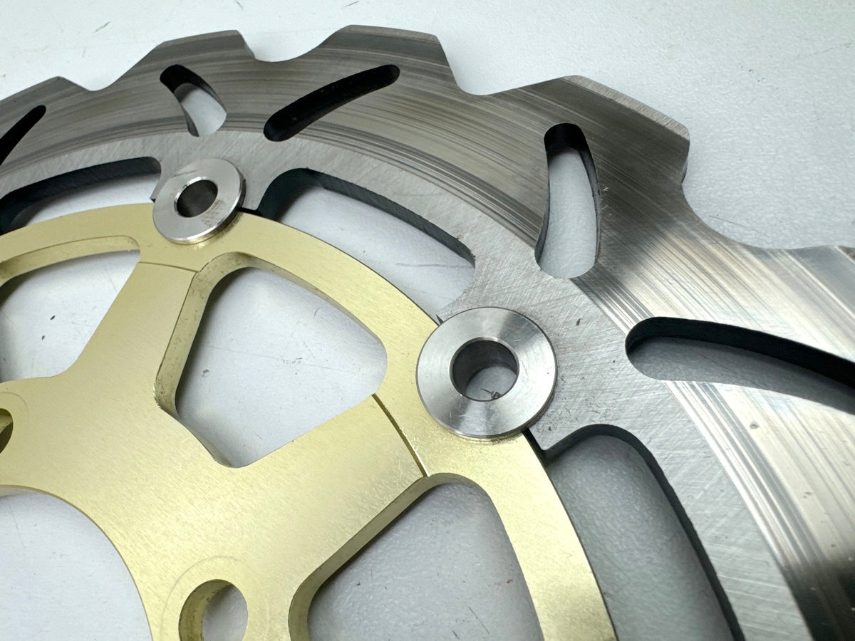 KAWASAKI ZX-10R ZXT00D Bremsscheiben vorn Paar Tarazon neuwertig 06-07