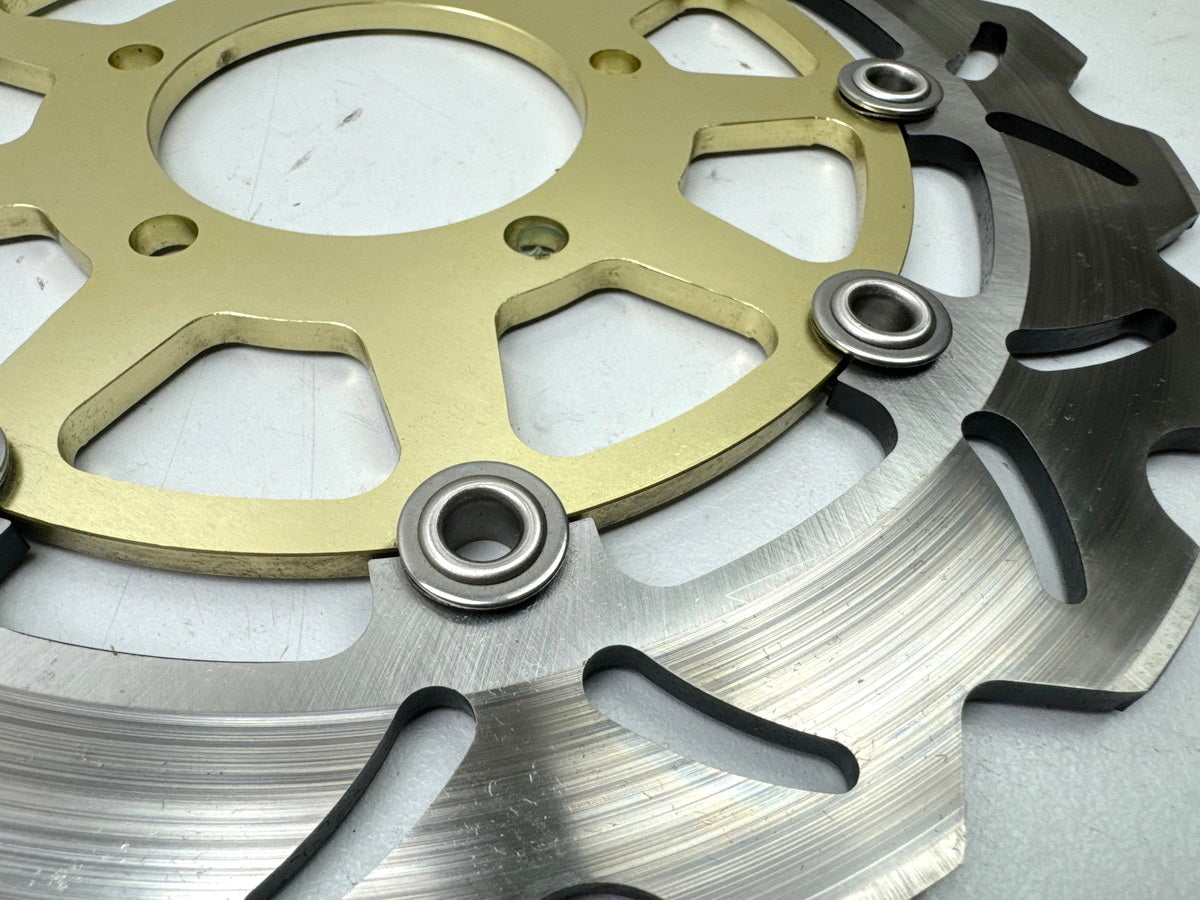 KAWASAKI ZX-10R ZXT00D Bremsscheiben vorn Paar Tarazon neuwertig 06-07