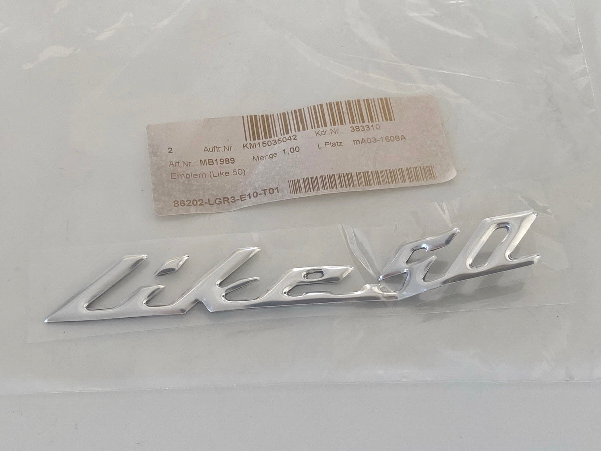 KYMCO Like 50 pegatinas originales emblema para vehículos carenado lateral