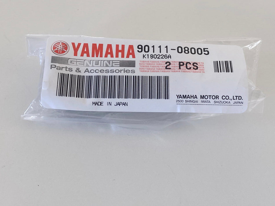 YAMAHA MT TDM XTZ XVS Tornillo original Tornillos Caballete Estribera 2 piezas - NUEVO