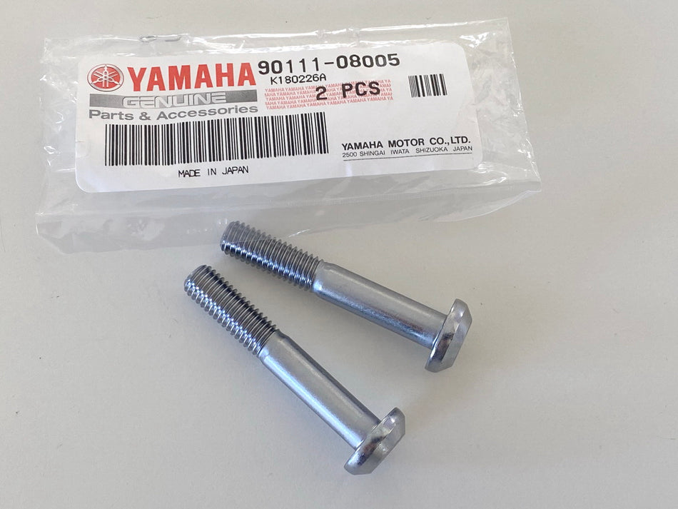 YAMAHA MT TDM XTZ XVS Tornillo original Tornillos Caballete Estribera 2 piezas - NUEVO