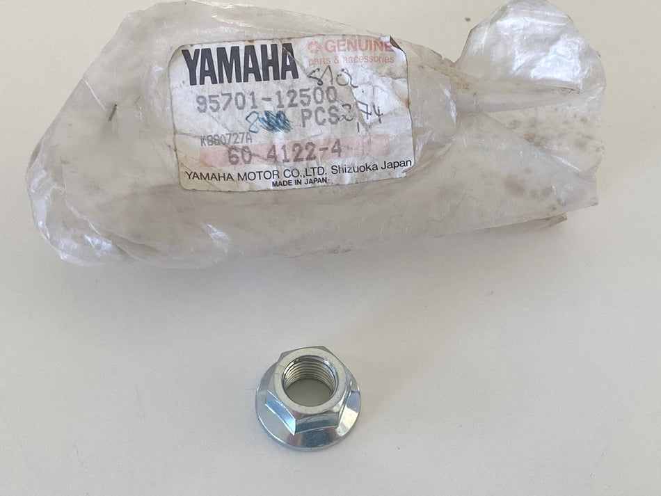 YAMAHA DT FZR SR TDR XT XJ original Flange Nut Indicator Nut - NEW