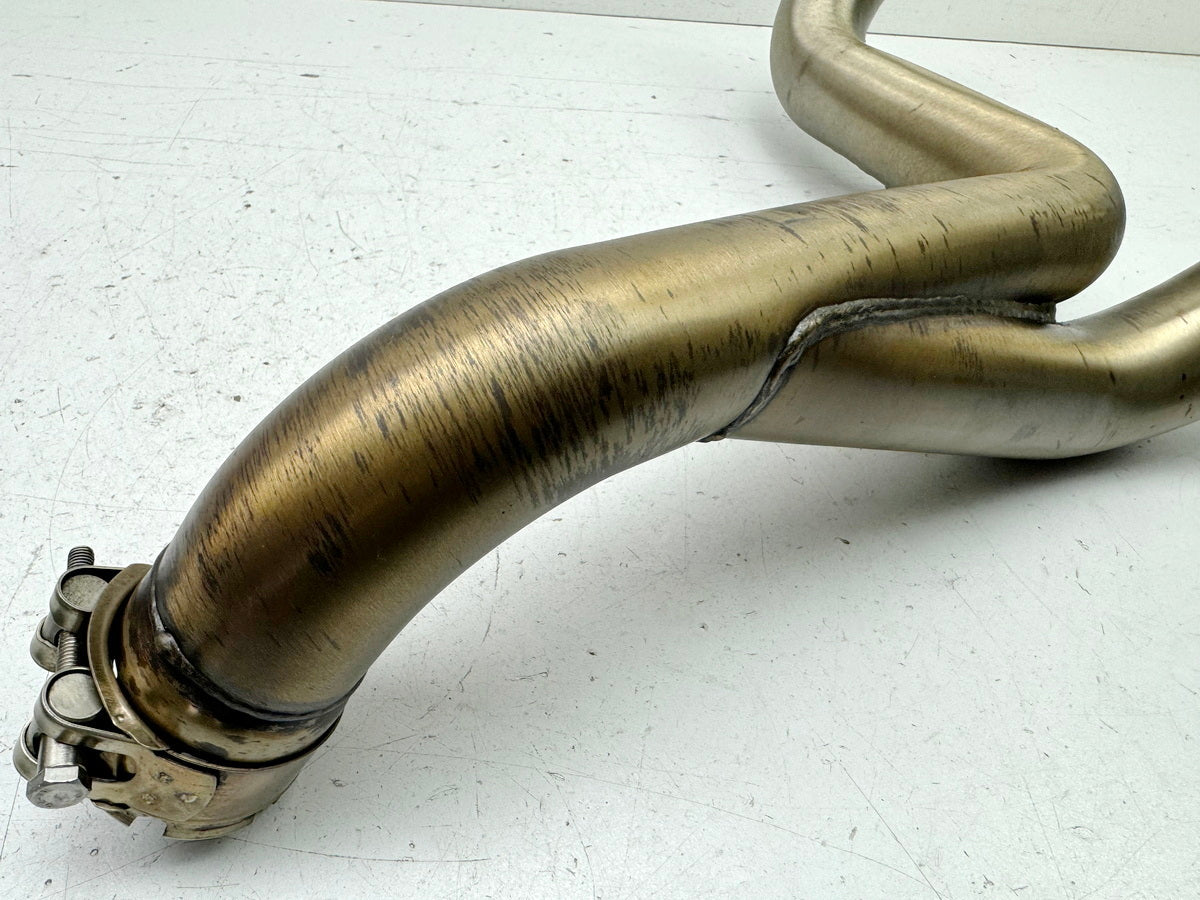 TRIUMPH SPEED TRIPLE 1050 R ABS NN01 Header Manifold Y for Exhaust Muffler