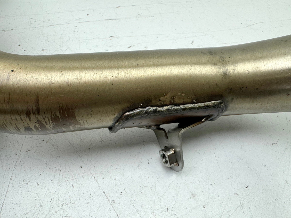 TRIUMPH SPEED TRIPLE 1050 R ABS NN01 Header Manifold Y for Exhaust Muffler