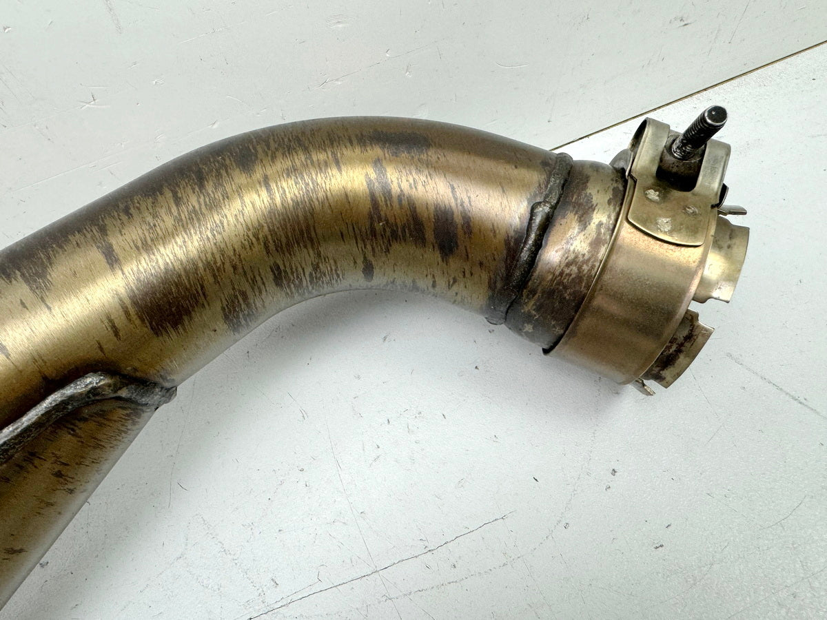 TRIUMPH SPEED TRIPLE 1050 R ABS NN01 Header Manifold Y for Exhaust Muffler