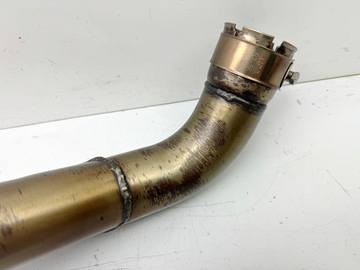 TRIUMPH SPEED TRIPLE 1050 R ABS NN01 Header Manifold Y for Exhaust Muffler