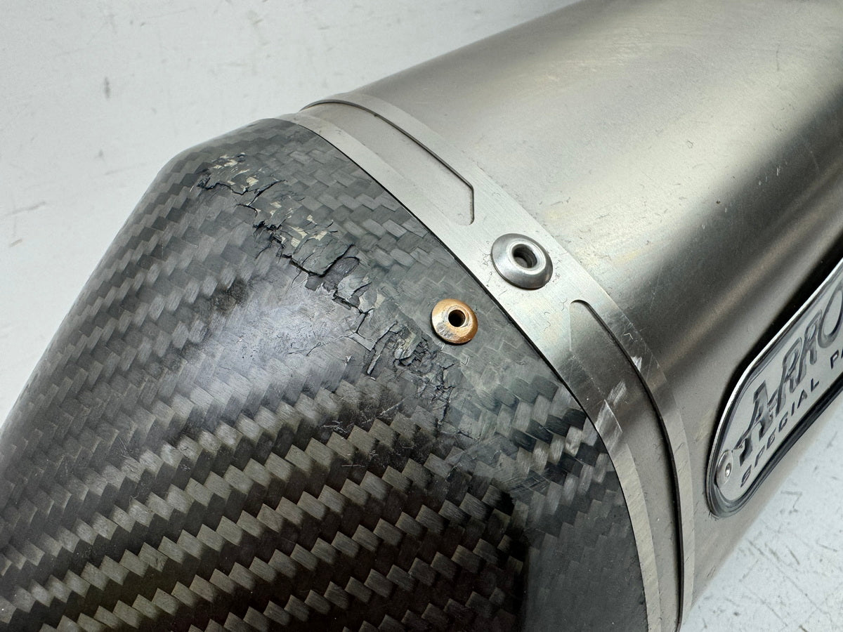 TRIUMPH SPEED TRIPLE 1050 R ABS NN01 Exhaust Arrow Silencer left right