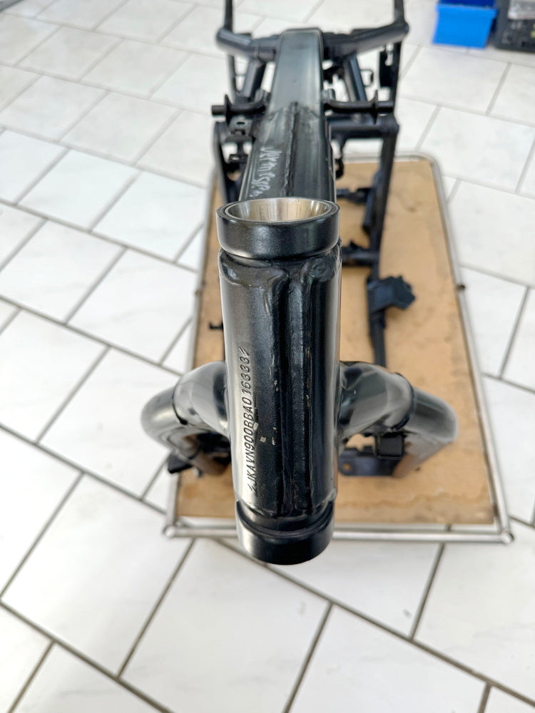 KAWASAKI VN 900 B 11A CLASSIC Rahmen & Brief Frame Vermessungsprotokoll 06-17