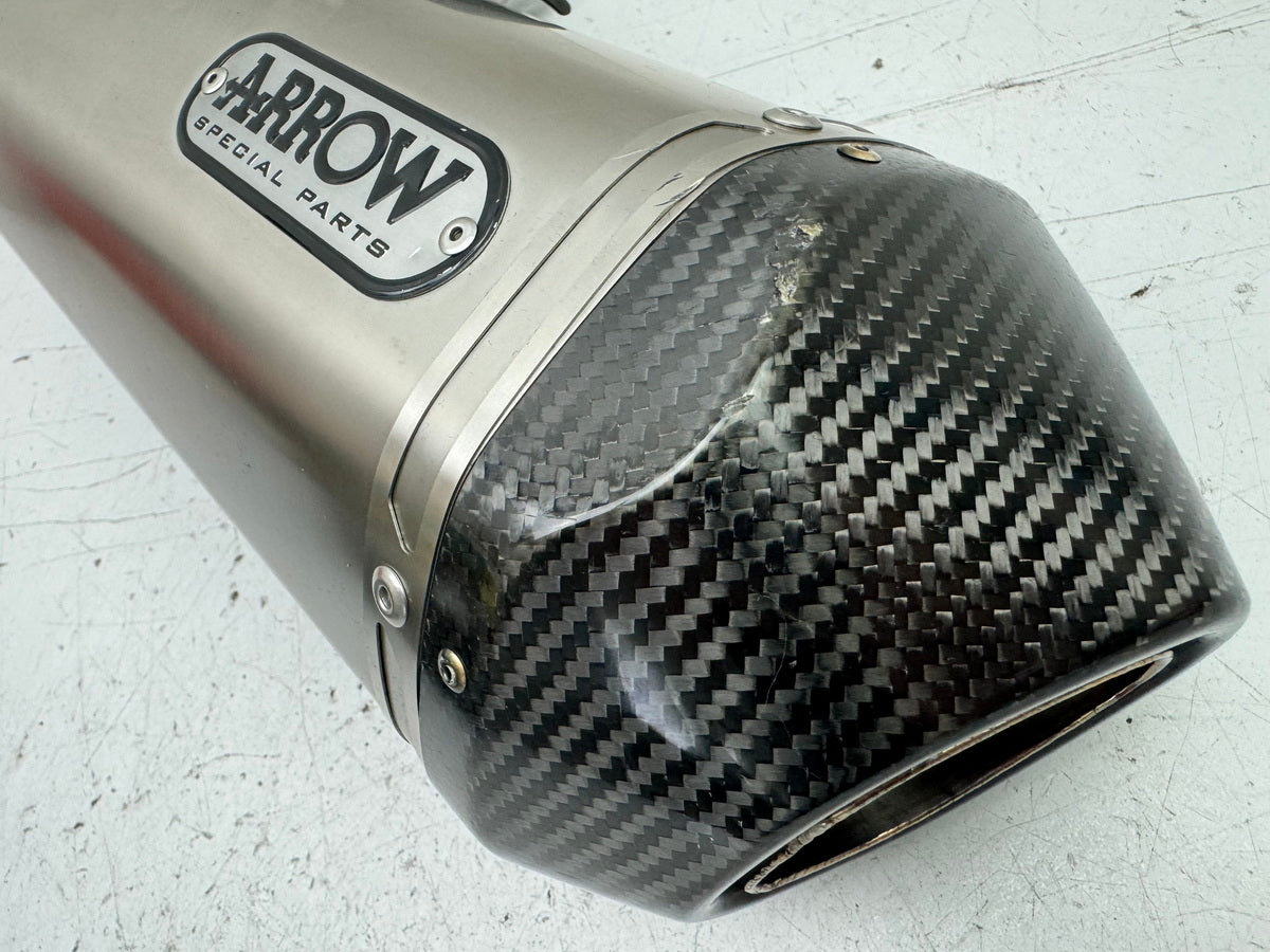 TRIUMPH SPEED TRIPLE 1050 R ABS NN01 Exhaust Arrow Silencer left right