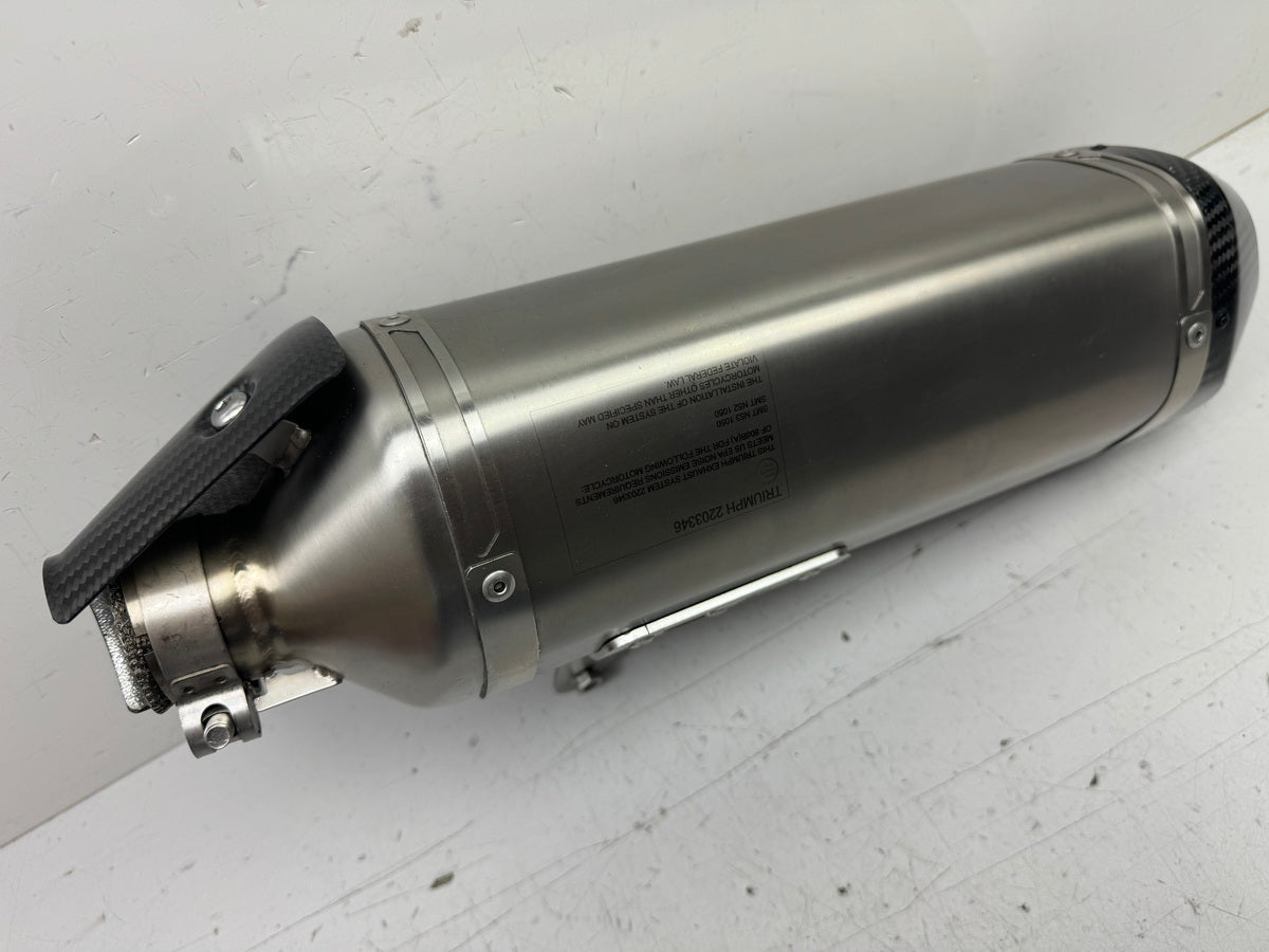 TRIUMPH SPEED TRIPLE 1050 R ABS NN01 Exhaust Arrow Silencer left right