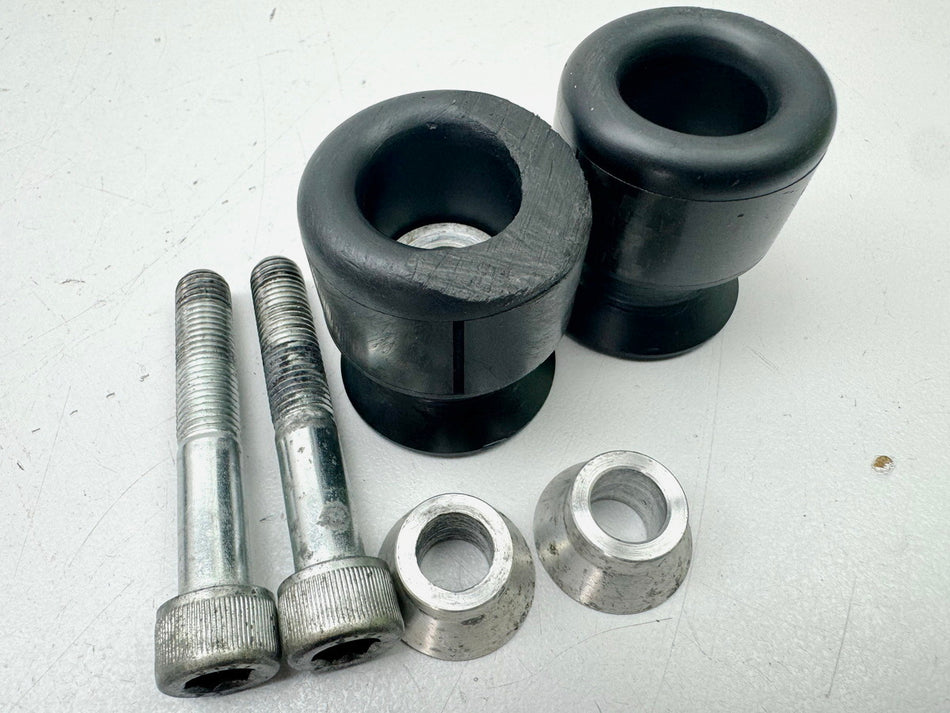 Topes anticaída para basculante KAWASAKI ZX-10R ZXT00D, protectores 06-07
