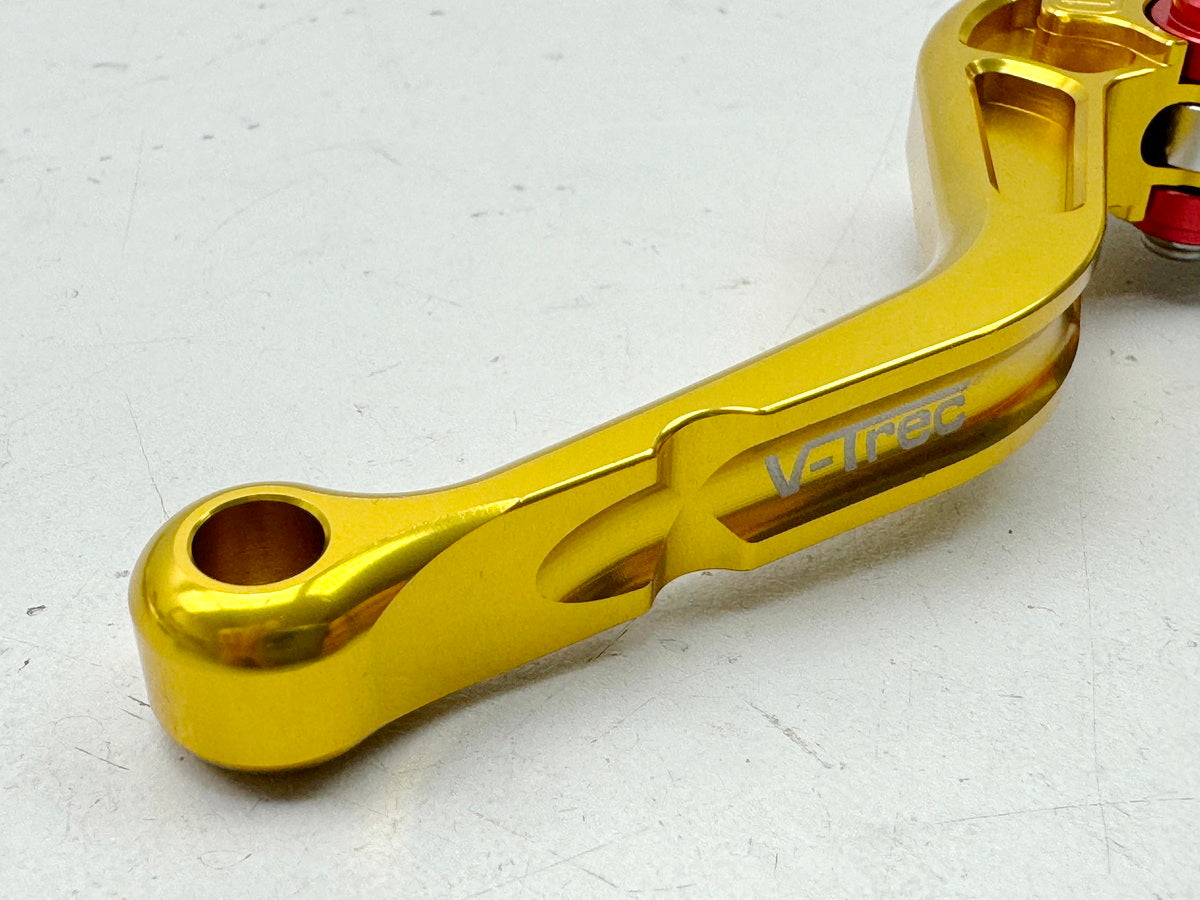 TRIUMPH SPEED TRIPLE 1050 R ABS NN01 Clutch Lever VTrec Clutch Handle Gold