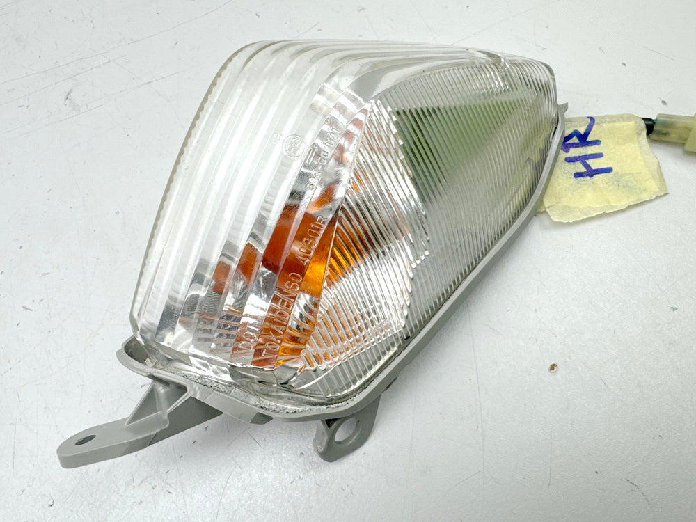 KAWASAKI ZX-10R ZXT00D Blinker hinten rechts original Blinkerglas Kabel 06-07