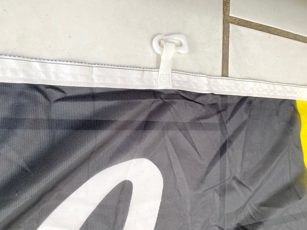 Werbefahne Banner Flagge Fahne YAGGO ca. 360 cm x 120 cm - NEU