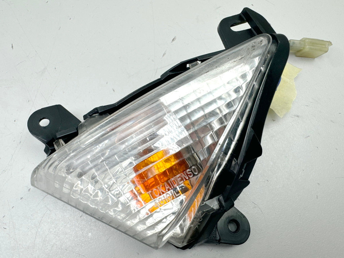 KAWASAKI ZX-10R ZXT00D Blinker vorn links original Blinkerglas Kabel 06-07