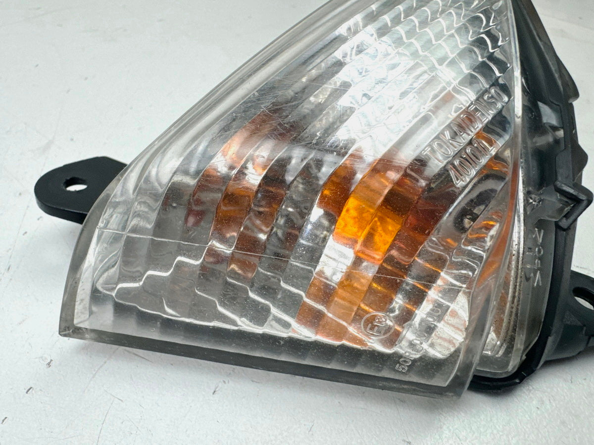 KAWASAKI ZX-10R ZXT00D Blinker vorn links original Blinkerglas Kabel 06-07