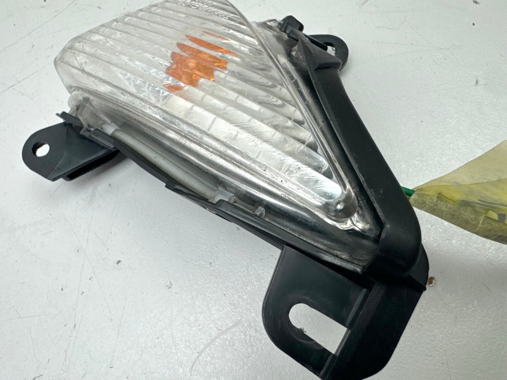 KAWASAKI ZX-10R ZXT00D Blinker vorn rechts original Blinkerglas Kabel 06-07