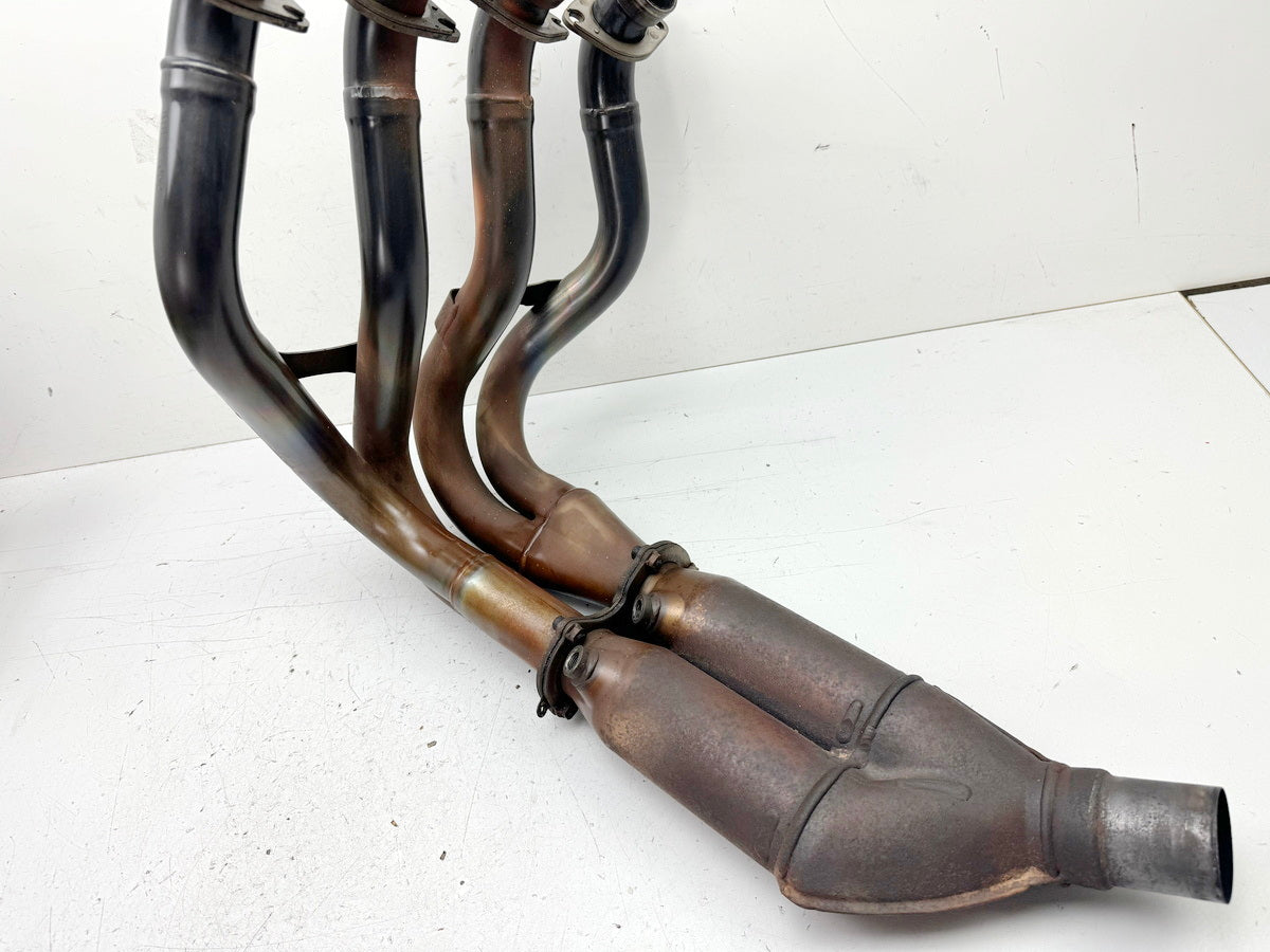 KAWASAKI ZX-10R ZXT00D Krümmer Sammler Kat Abgaskrümmer Exhaust Manifold 06-07