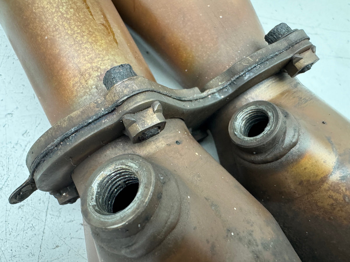 KAWASAKI ZX-10R ZXT00D Krümmer Sammler Kat Abgaskrümmer Exhaust Manifold 06-07
