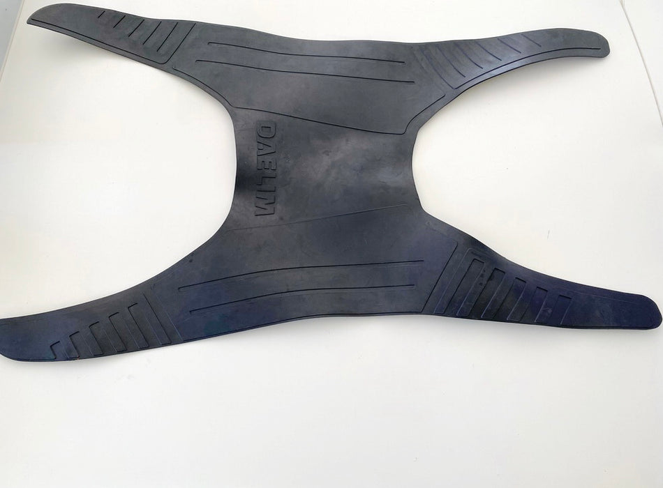 Daelim Otello SG 125 F Goma para reposapiés, base de reposapiés, cubierta, alfombrilla de goma