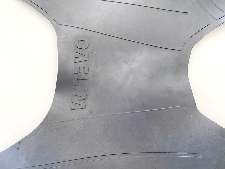 Daelim Otello SG 125 F Goma para reposapiés, base de reposapiés, cubierta, alfombrilla de goma