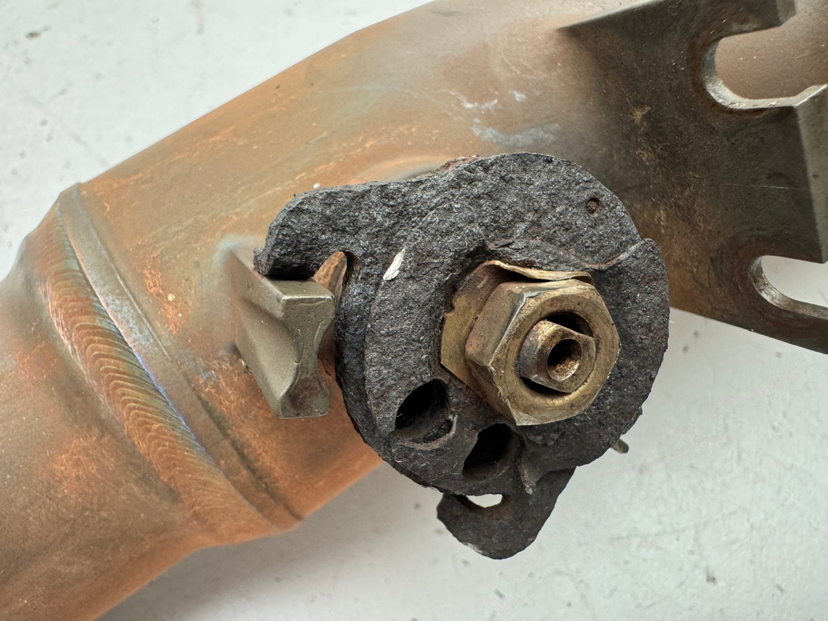 KAWASAKI ZX-10R ZXT00D Krümmer Hosenrohr Zwischenrohr Y Rohr für Auspuff 06-07
