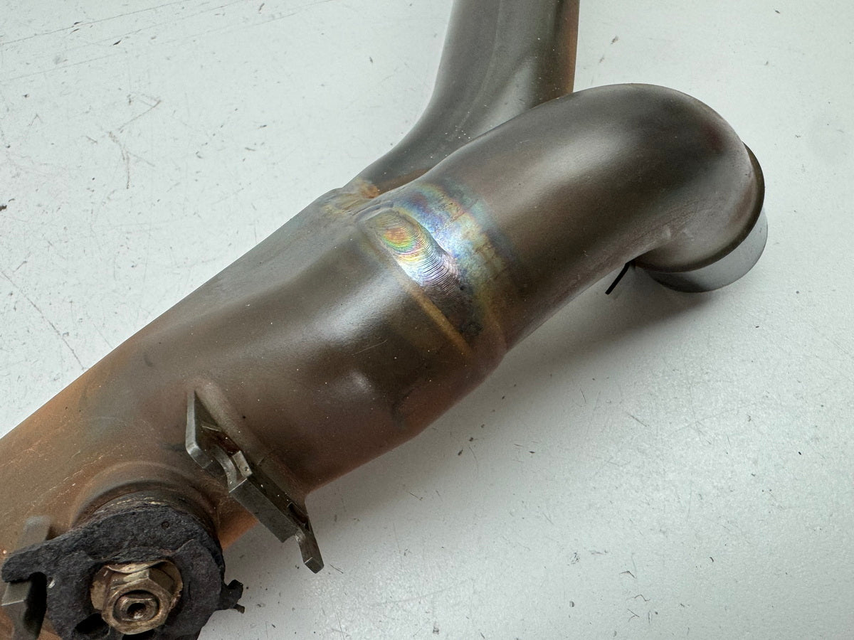 KAWASAKI ZX-10R ZXT00D Krümmer Hosenrohr Zwischenrohr Y Rohr für Auspuff 06-07